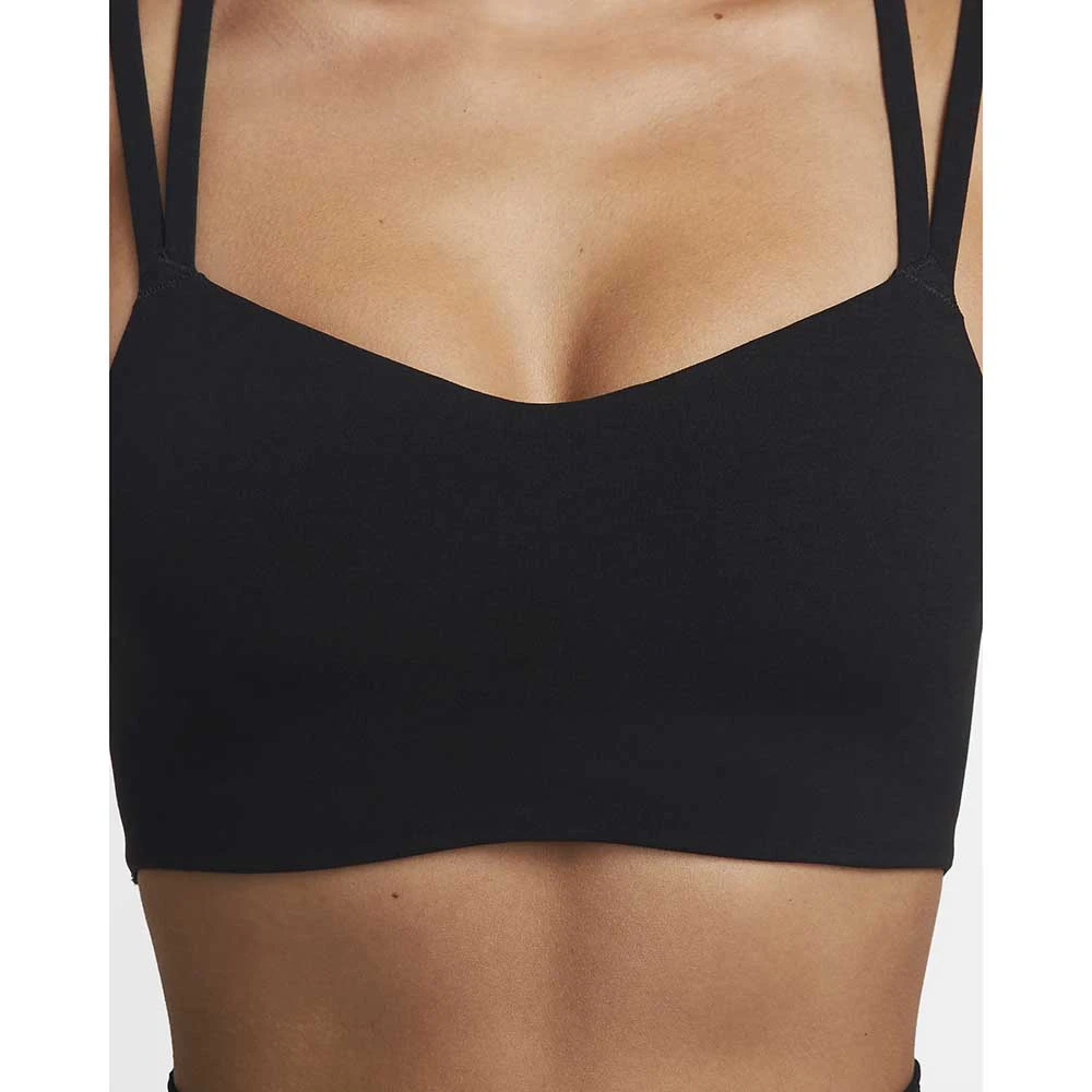 Nike Women's Alate Trace Bra - Black 4 Nike Women's Alate Trace Bra - Black - Image 4