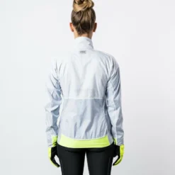 Gore Wear Women's Drive Jacket - White/Neon Yellow -Elara Wear Shop 100845 0108 4 1