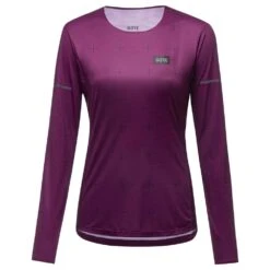 Gore Wear Women's Contest Long Sleeve Tee - Process Purple