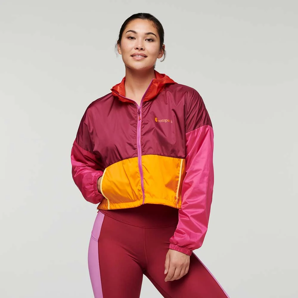 Cotopaxi Women's Teca Windbreaker Crop Jacket - Good Morning 5 Cotopaxi Women's Teca Windbreaker Crop Jacket - Good Morning - Image 5