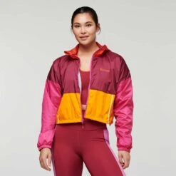 Cotopaxi Women's Teca Windbreaker Crop Jacket - Good Morning 15 Cotopaxi Women's Teca Windbreaker Crop Jacket - Good Morning -Elara Wear Shop 1200x1200 png F22 W Teca Crop Jacket Good Morning 2