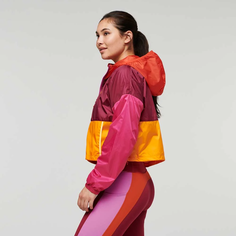 Cotopaxi Women's Teca Windbreaker Crop Jacket - Good Morning 10 Cotopaxi Women's Teca Windbreaker Crop Jacket - Good Morning - Image 10