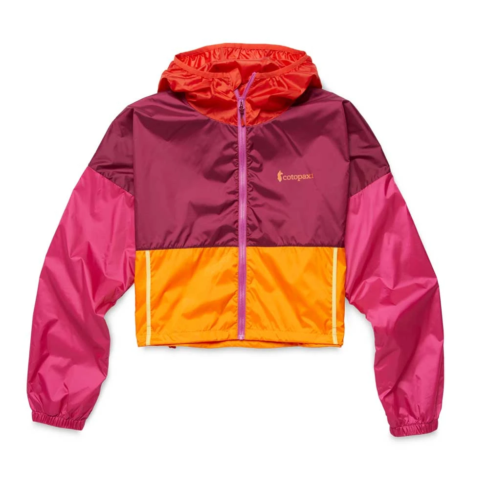 Cotopaxi Women's Teca Windbreaker Crop Jacket - Good Morning 1 Cotopaxi Women's Teca Windbreaker Crop Jacket - Good Morning
