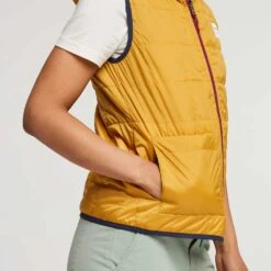 Cotopaxi Women's Teca Cálido Hooded Vest - Honeybee -Elara Wear Shop 1200x1200 png S23 W Teca Calido Hooded Vest Honeybee 10