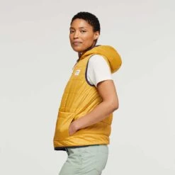 Cotopaxi Women's Teca Cálido Hooded Vest - Honeybee -Elara Wear Shop 1200x1200 png S23 W Teca Calido Hooded Vest Honeybee 13