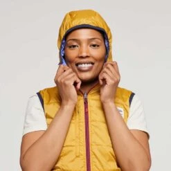 Cotopaxi Women's Teca Cálido Hooded Vest - Honeybee -Elara Wear Shop 1200x1200 png S23 W Teca Calido Hooded Vest Honeybee 9