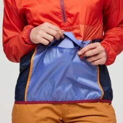 Cotopaxi Women's Teca Half Zip Windbreaker - Feisty -Elara Wear Shop 1200x1200 png S23 W Teca Half Zip Windbreaker Fiesty 5