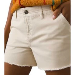 Prana Women's Sancho Short - Chalk -Elara Wear Shop 1968411 CHALK ALT 6