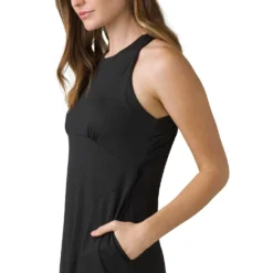 Prana Women's Jewel Lake Dress - Black -Elara Wear Shop 1968621 BLACK ALT 3