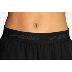 Women's Chaser 3" Shorts - Black/Brooks 12 Women's Chaser 3" Shorts - Black/Brooks -Elara Wear Shop 221463 006 D1 Chaser 3in Short