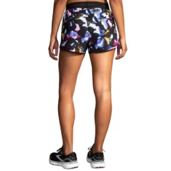 BROOKS Women's Chaser 3" Shorts - Fast Floral Print -Elara Wear Shop 221463 056 MB Chaser 3in Short