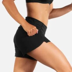 BROOKS Women's Chaser 5" 2-in-1 Short - Black -Elara Wear Shop 221465 001 mv Chaser 5in Short 135feb25 5a3a 4ab3 b224 5511daade751