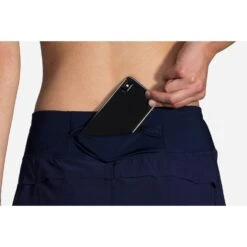BROOKS Women's Chaser 5" Short - Navy -Elara Wear Shop 221465 451 D2 Chaser 5in Short