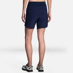 BROOKS Women's Chaser 7" Short - Navy -Elara Wear Shop 221466 451 MB Chaser 7in Short CF F21