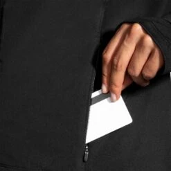 BROOKS Women's Fusion Hybrid Jacket - Black -Elara Wear Shop 221499 001 D2 Fusion Hybrid Jacket