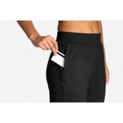 BROOKS Women's Momentum Thermal Pant - Black -Elara Wear Shop 221500 001 D1 Momentum Thermal Pant