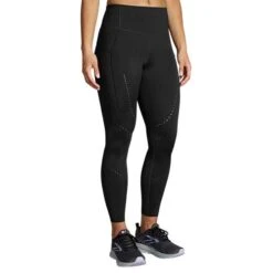 BROOKS Women's Method 7/8 Tight 2022 - Black -Elara Wear Shop 221524 001 MF Method 78 Tight