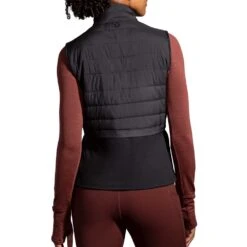 BROOKS Women's Shield Hybrid Vest 2.0 - Black -Elara Wear Shop 221556 001 MB Shield Hybrid Vest 2