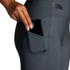 BROOKS Women's Run Visible Tight - Asphalt/Nightlife -Elara Wear Shop 221558 044 D2 Run Visible Tight