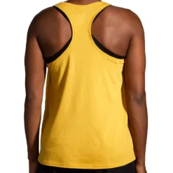 BROOKS Women's Distance Tank 2.0 - Htr Sundial/Retro RH -Elara Wear Shop 221606 726 MB Distance Tank 2