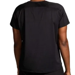 BROOKS Women's Sprint Free Short Sleeve 2.0 - Black -Elara Wear Shop 221613 001 MB Sprint Free Short Sleeve 2