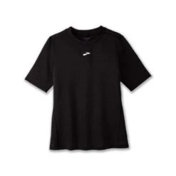 BROOKS Women's High Point Short Sleeve - Black