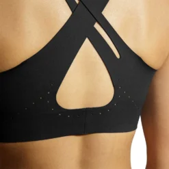 BROOKS Women's Dare Crossback Run Bra 2.0 -Black -Elara Wear Shop 350084 001 D1 Dare Crossback Run Bra 2