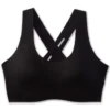 BROOKS Women's Dare Crossback Run Bra 2.0 -Black