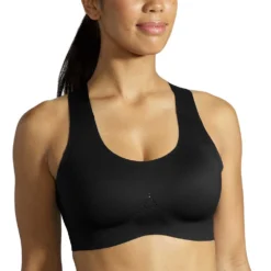 BROOKS Women's Dare Crossback Run Bra 2.0 -Black -Elara Wear Shop 350084 001 MF Dare Crossback Run Bra 2