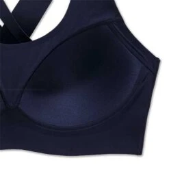 BROOKS Women's Dare Crossback 2.0 Run Bra - Navy -Elara Wear Shop 350084 451 D2 Dare Crossback Run Bra 2