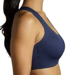 BROOKS Women's Dare Crossback 2.0 Run Bra - Navy -Elara Wear Shop 350084 451 D4 Dare Crossback Run Bra 2