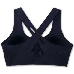 BROOKS Women's Dare Crossback 2.0 Run Bra - Navy -Elara Wear Shop 350084 451 LB Dare Crossback Run Bra 2