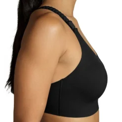 BROOKS Women's Dare Racerback Run Bra 2.0 - Black -Elara Wear Shop 350085 001 D1 Dare Racerback Run Bra 2