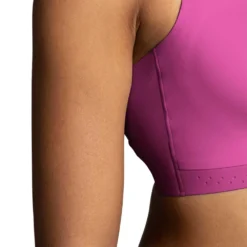 BROOKS Women's Dare Strappy 2.0 Run Bra - Frosted Mauve -Elara Wear Shop 350088 607 D1 Dare Strappy Run Bra 4