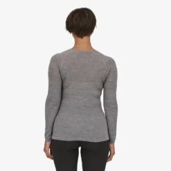 Patagonia Women's Capilene Air Crew - Feather Grey X-Dye -Elara Wear Shop 36525 FEGX BH2 1