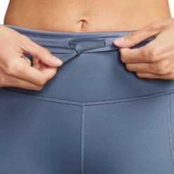 Women's Nike Go High Rise 7/8 Leggings - Diffused Blue/Black -Elara Wear Shop AURORA DQ5636 491 PHSYM005 2000