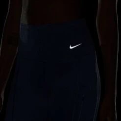 Women's Nike Go High Rise 7/8 Leggings - Diffused Blue/Black -Elara Wear Shop AURORA DQ5636 491 PHSYM200 2000