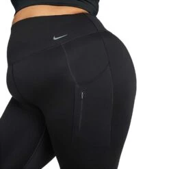 Women's Nike Dri-Fit Go High Rise 7/8 Tight - Black -Elara Wear Shop AURORA DV4902 010 PHSYM002 2000