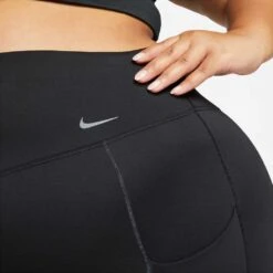 Women's Nike Dri-Fit Go High Rise 7/8 Tight - Black -Elara Wear Shop AURORA DV4902 010 PHSYM003 2000