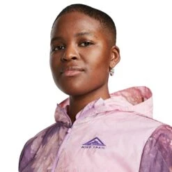 Women's Nike Trail Repel Jacket - Sundial/Rush Fuchsia/Action Grape -Elara Wear Shop AURORA DX1041 756 PHSYM001 2000