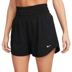 Women's Nike One Dri-Fit Ultra High Rise 3in Short - Black
