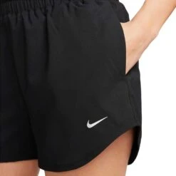 Women's Nike One Dri-Fit Ultra High Rise 3in Short - Black -Elara Wear Shop AURORA DX6642 010 PHSYM002 2000