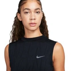 Women's Nike Running Division Tank Top- Black -Elara Wear Shop AURORA FB7630 010 PHSYM001 2000