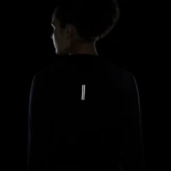 Women's Nike Therma-FIT Element Running Crew - Black/Reflective Silver -Elara Wear Shop DD6779 010 PHSYM201 2000