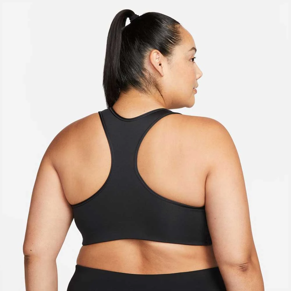 Nike Women's Swoosh Bra - Black 2 Nike Women's Swoosh Bra - Black - Image 2