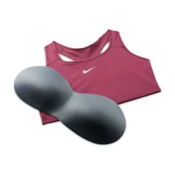 Nike Women's Swoosh Bra - Rosewood 9 Nike Women's Swoosh Bra - Rosewood -Elara Wear Shop DH3384 653 PHSYM001