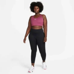Nike Women's Swoosh Bra - Rosewood 8 Nike Women's Swoosh Bra - Rosewood -Elara Wear Shop DH3384 653 PHSYM004