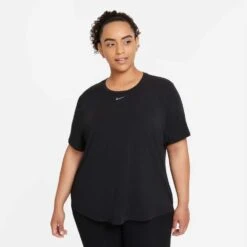 Nike Women's One Luxe Women's Standard Fit Short-Sleeve Top - Black