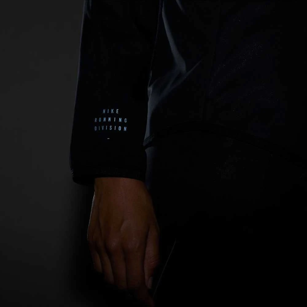 Nike Women's Run Division Jacket - Black 8 Nike Women's Run Division Jacket - Black - Image 8
