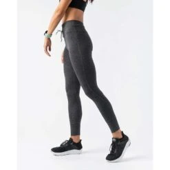 Women's EZ Tights High Rise - Black Charcoal -Elara Wear Shop DSC00151 2048x 86619f9c 2a43 4fe8 aa38 b75d148e6c2c